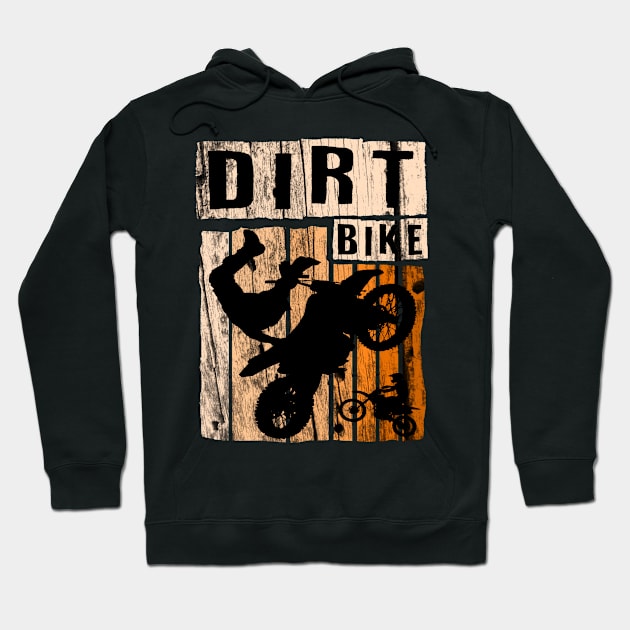 Dirt Bike Rider, Cool Dirt Bike Gift Idea, Dirt Bike Hoodie by Jakavonis